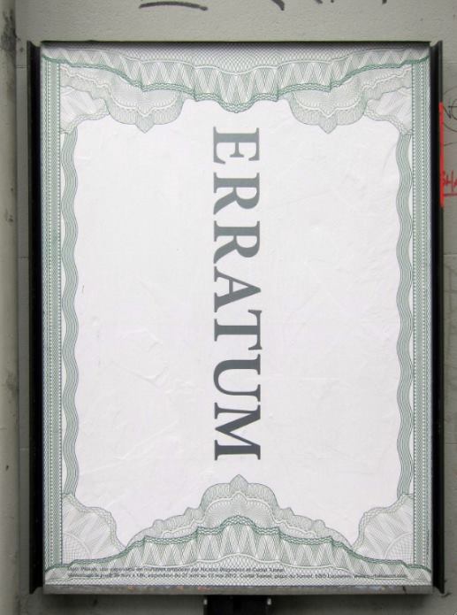 ERRATUM - Elena Montesinos