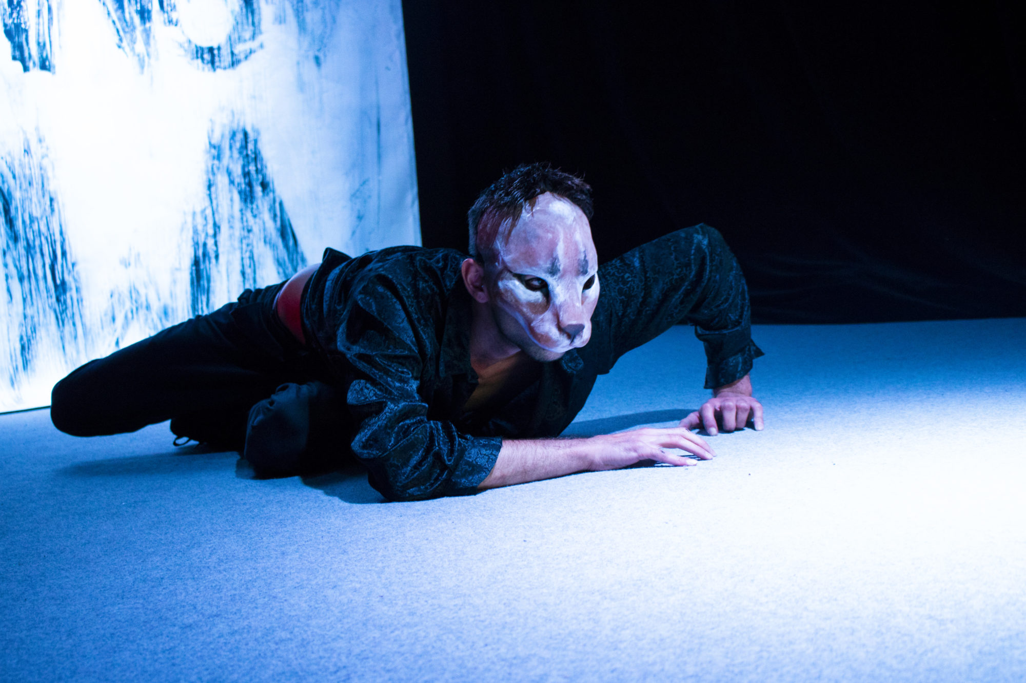 UNION TMF 24/7 – WE ARE GOING DOWNW by Nagi Gianni & Isabelle Shladek – Maya Rochat (image-print) – Halle Nord, Geneva, 2018