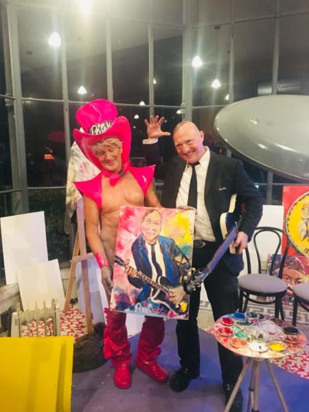 GET A NERVE! – PRICASSO and Reverend Beat Man – Villa Sarasin, 2019